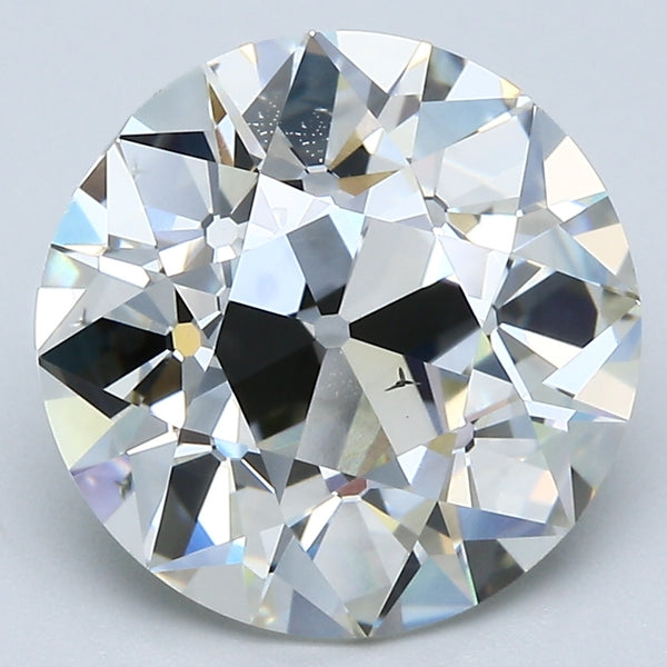 4.26 Carat Old European Cut Vintage Natural Mined Diamond K Color SI1 Clarity With GIA Certificate, natural diamonds, precious stones, engagement diamonds