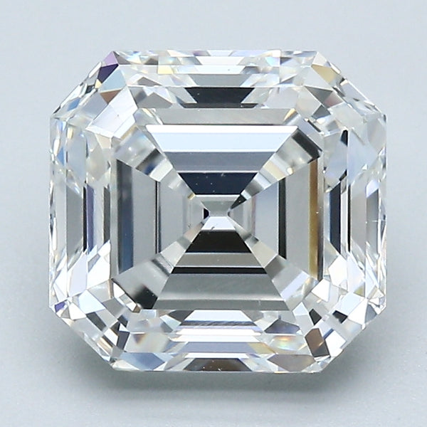 3.20 Carat Asscher Cut Natural Mined Diamond G Color VS1 Clarity With GIA Certificate, natural diamonds, precious stones, engagement diamonds