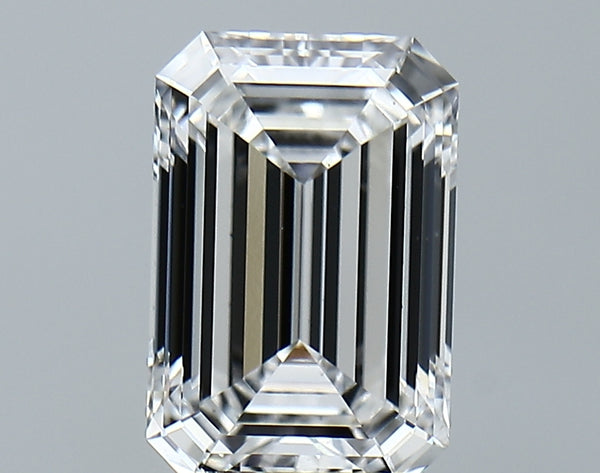 Lab-Grown 2.75 Carat Emerald Cut Diamond color D Clarity VS2, precious stones, engagement diamonds