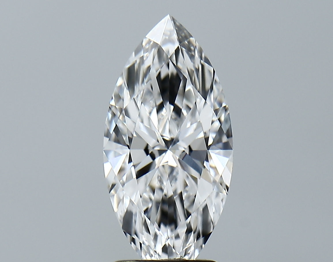 Lab-Grown 2.16 Carat Marquis Shape Diamond color D Clarity VVS2 With GIA Certificate, precious stones, engagement diamonds