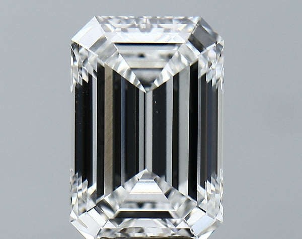 Lab-Grown 5.09 Carat Emerald Cut Diamond color F Clarity VS1 With GIA Certificate, precious stones, engagement diamonds