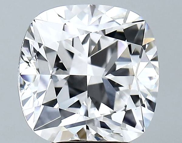 Lab-Grown 3.13 Carat Cushion Brilliant Diamond color E Clarity VS1 With GIA Certificate, precious stones, engagement diamonds
