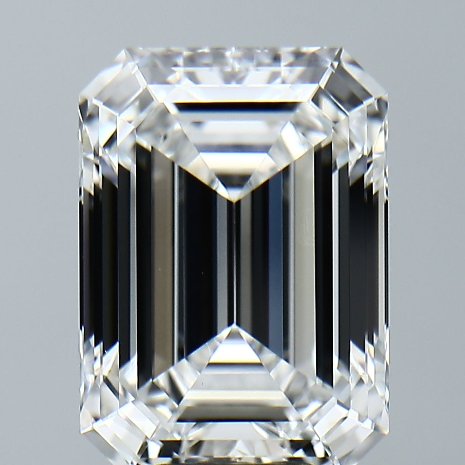 Lab-Grown 6.67 Carat Emerald Cut Diamond color E Clarity VVS2, precious stones, engagement diamonds