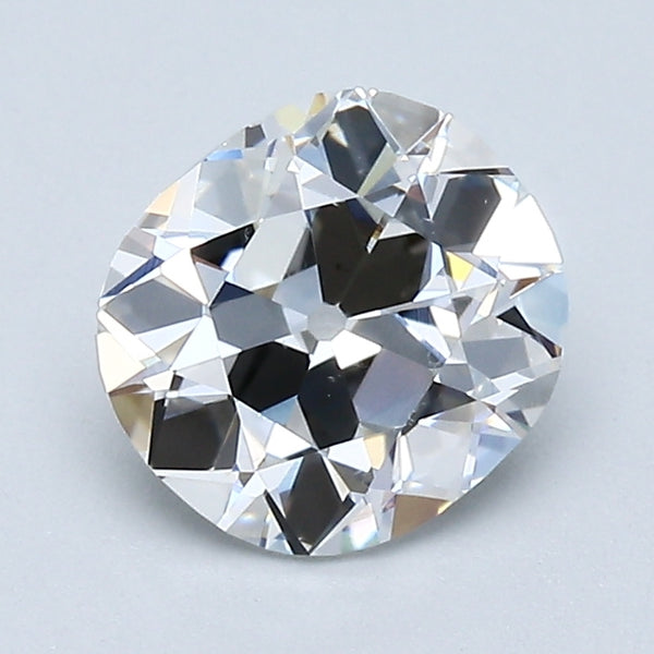 1.35 Carat Old Miner Cut Diamond color F Clarity VS2, natural diamonds, precious stones, engagement diamonds