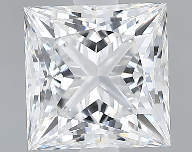 Lab-Grown 1.63 Carat Princess Cut Diamond color E Clarity VVS2, precious stones, engagement diamonds