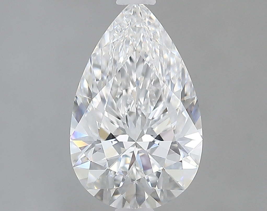 Lab-Grown 1.55 Carat Pear Shape Diamond color E Clarity VVS2 With GIA Certificate, precious stones, engagement diamonds
