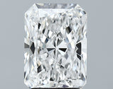 Lab-Grown 2.91 Carat Radiant Cut Diamond color E Clarity VVS2 With GIA Certificate, precious stones, engagement diamonds