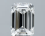 Lab-Grown 4.01 Carat Emerald Cut Diamond color E Clarity VVS2 With GIA Certificate, precious stones, engagement diamonds