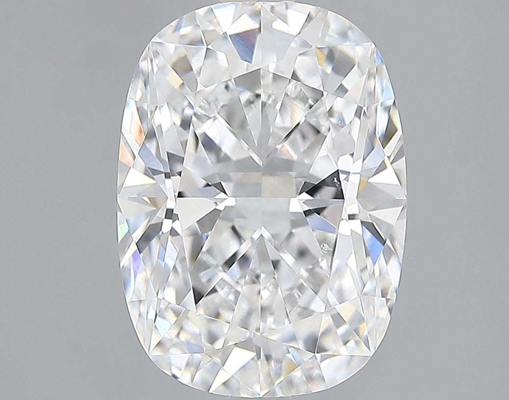 Lab-Grown 2.77 Carat Cushion Brilliant Diamond color D Clarity VVS1, precious stones, engagement diamonds