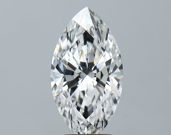 Lab-Grown 3.28 Carat Marquis Shape Diamond color D Clarity VVS2, precious stones, engagement diamonds