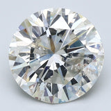 4.41 Carat Round Brilliant Diamond color J Clarity I1, natural diamonds, precious stones, engagement diamonds