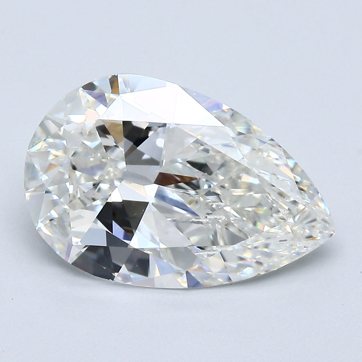 4.23 Carat Pear Shape Natural Mined Diamond I Color VS2 Clarity With GIA Certificate, natural diamonds, precious stones, engagement diamonds