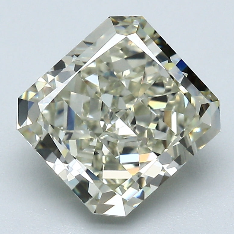2.67 Carat Radiant Cut Diamond color Fancy Light Brownish Greenish Yellow Clarity VS1, natural diamonds, precious stones, engagement diamonds