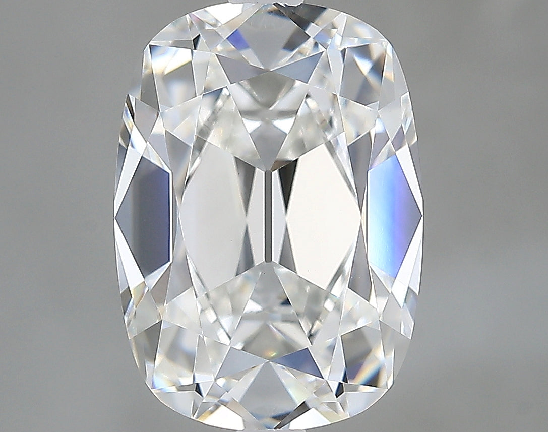 Lab-Grown 3.27 Carat Antique Cushion Cut Diamond color E Clarity VVS2, precious stones, engagement diamonds