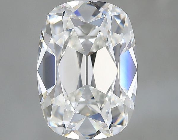 Lab-Grown 3.27 Carat Antique Cushion Cut Diamond color E Clarity VVS2, precious stones, engagement diamonds
