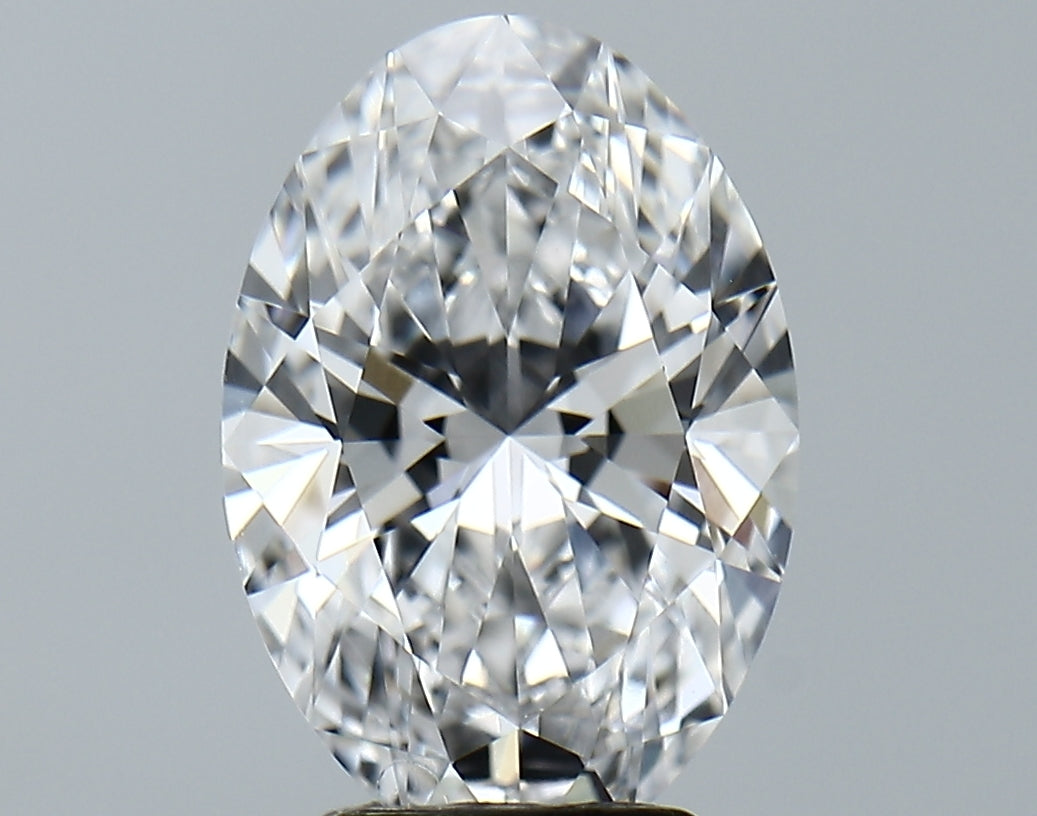 Lab-Grown 3.56 Carat Oval Shape Diamond color D Clarity VVS2 With GIA Certificate, precious stones, engagement diamonds