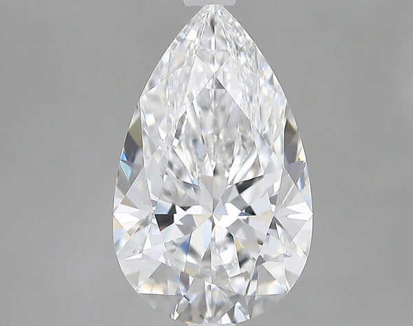 Lab-Grown 2.36 Carat Pear Shape Diamond color E Clarity VS1 With GIA Certificate, precious stones, engagement diamonds