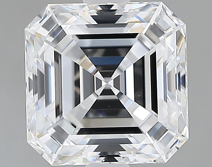 Lab-Grown 2.06 Carat Asscher Cut Diamond color D Clarity VVS2 With GIA Certificate, precious stones, engagement diamonds