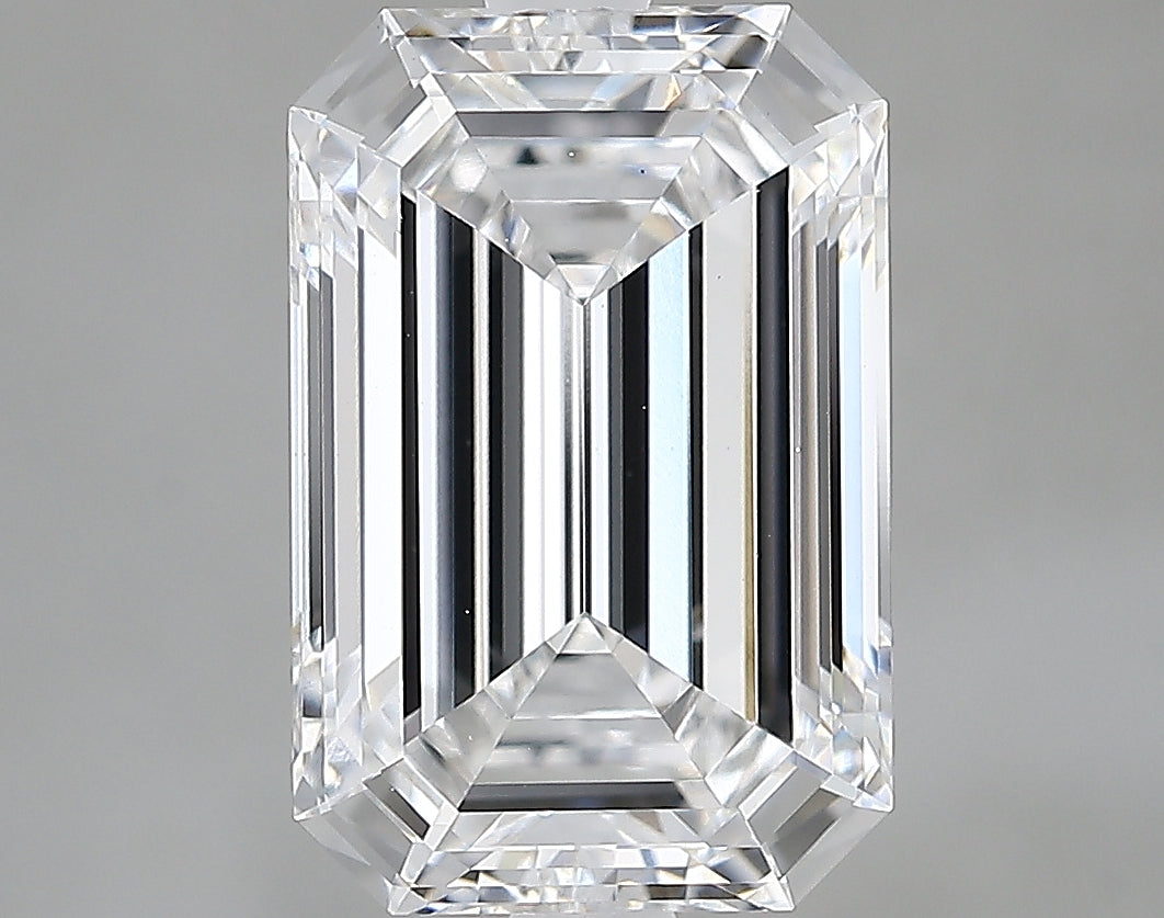 Lab-Grown 2.98 Carat Emerald Cut Diamond color E Clarity VVS2, precious stones, engagement diamonds