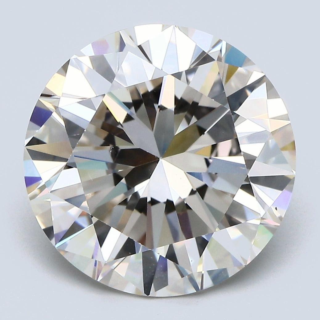 7.61 Carat Round Brilliant Natural Mined Diamond K Color VS2 Clarity With GIA Certificate, natural diamonds, precious stones, engagement diamonds