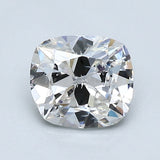 0.88 Carat Old Miner Cut Diamond color G Clarity SI2, natural diamonds, precious stones, engagement diamonds