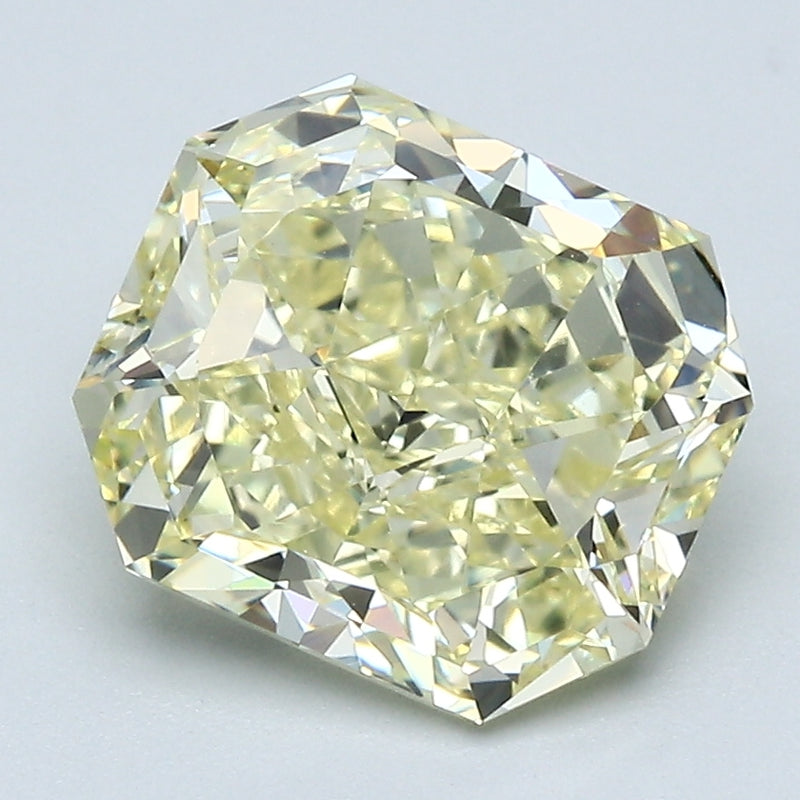 3.22 Carat Radiant Cut Diamond color Fancy  Yellow Clarity VS1, natural diamonds, precious stones, engagement diamonds