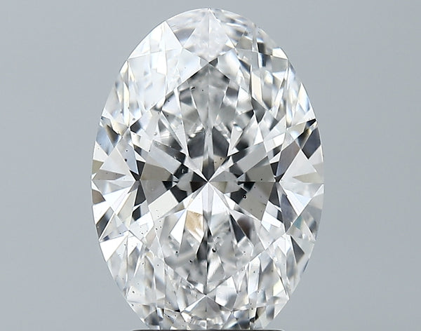 Lab-Grown 3.57 Carat Oval Shape Diamond color E Clarity SI1 With GIA Certificate, precious stones, engagement diamonds