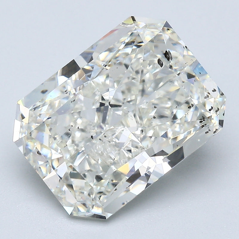 6.74 Carat Radiant Cut Diamond color J Clarity SI2, natural diamonds, precious stones, engagement diamonds