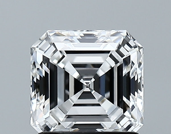 Lab-Grown 1.42 Carat Asscher Cut Diamond color D Clarity VS1 With GIA Certificate, precious stones, engagement diamonds