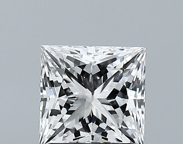 Lab-Grown 1.06 Carat Princess Cut Diamond color E Clarity VS1 With GIA Certificate, precious stones, engagement diamonds