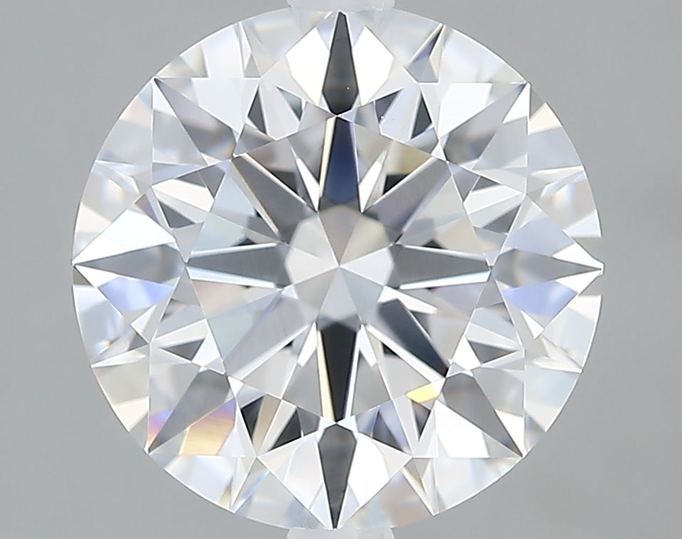Lab-Grown 3.23 Carat Round Brilliant Diamond color E Clarity VVS2, precious stones, engagement diamonds