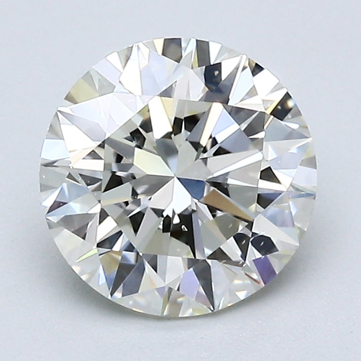 1.70 Carat Round Brilliant Natural Mined Diamond K Color VS2 Clarity With GIA Certificate, natural diamonds, precious stones, engagement diamonds