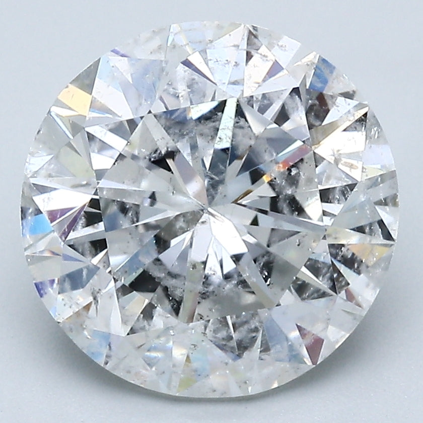 4.25 Carat Round Brilliant Natural Mined Diamond E Color I2 Clarity With GIA Certificate, natural diamonds, precious stones, engagement diamonds