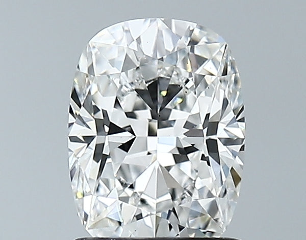 Lab-Grown 1.12 Carat Cushion Brilliant Diamond color E Clarity VS1, precious stones, engagement diamonds