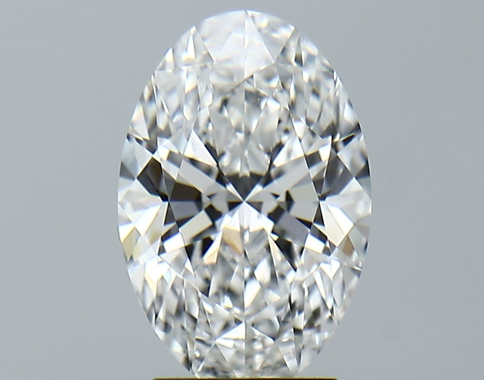 Lab-Grown 2.35 Carat Oval Shape Diamond color E Clarity VVS2, precious stones, engagement diamonds