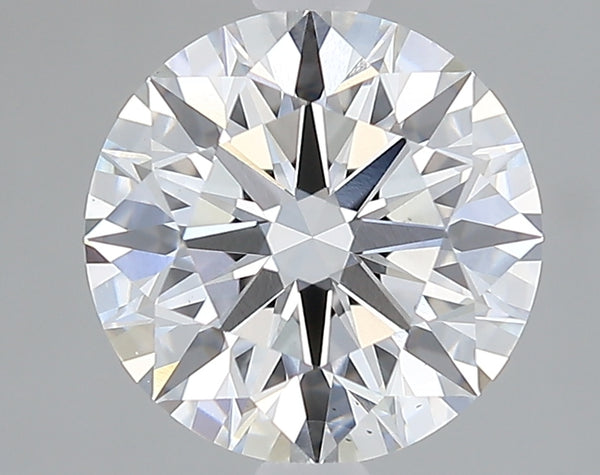 Lab-Grown 2.14 Carat Round Brilliant Diamond color E Clarity VS2 With GIA Certificate, precious stones, engagement diamonds