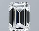 Lab-Grown 2.79 Carat Emerald Cut Diamond color E Clarity VVS2 With GIA Certificate, precious stones, engagement diamonds