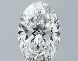 Lab-Grown 3.39 Carat Oval Shape Diamond color E Clarity VS1 With GIA Certificate, precious stones, engagement diamonds