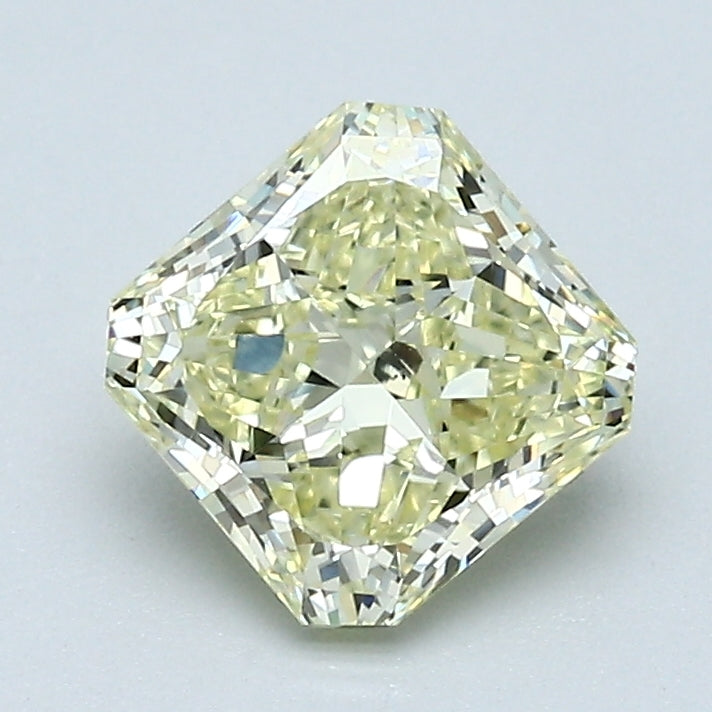 1.19 Carat Radiant Cut Diamond color Fancy Light  Yellow Clarity VS2, natural diamonds, precious stones, engagement diamonds