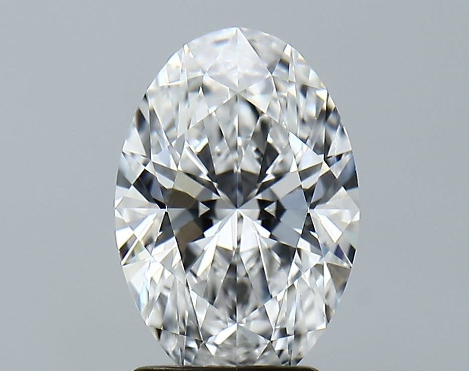 Lab-Grown 2.19 Carat Oval Shape Diamond color E Clarity VS1 With GIA Certificate, precious stones, engagement diamonds