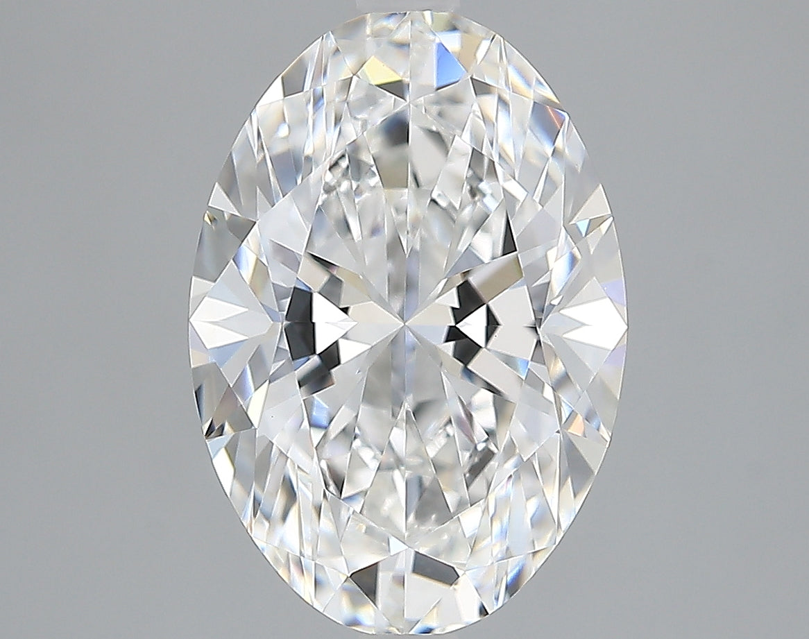 Lab-Grown 2.88 Carat Oval Shape Diamond color E Clarity VVS2, precious stones, engagement diamonds