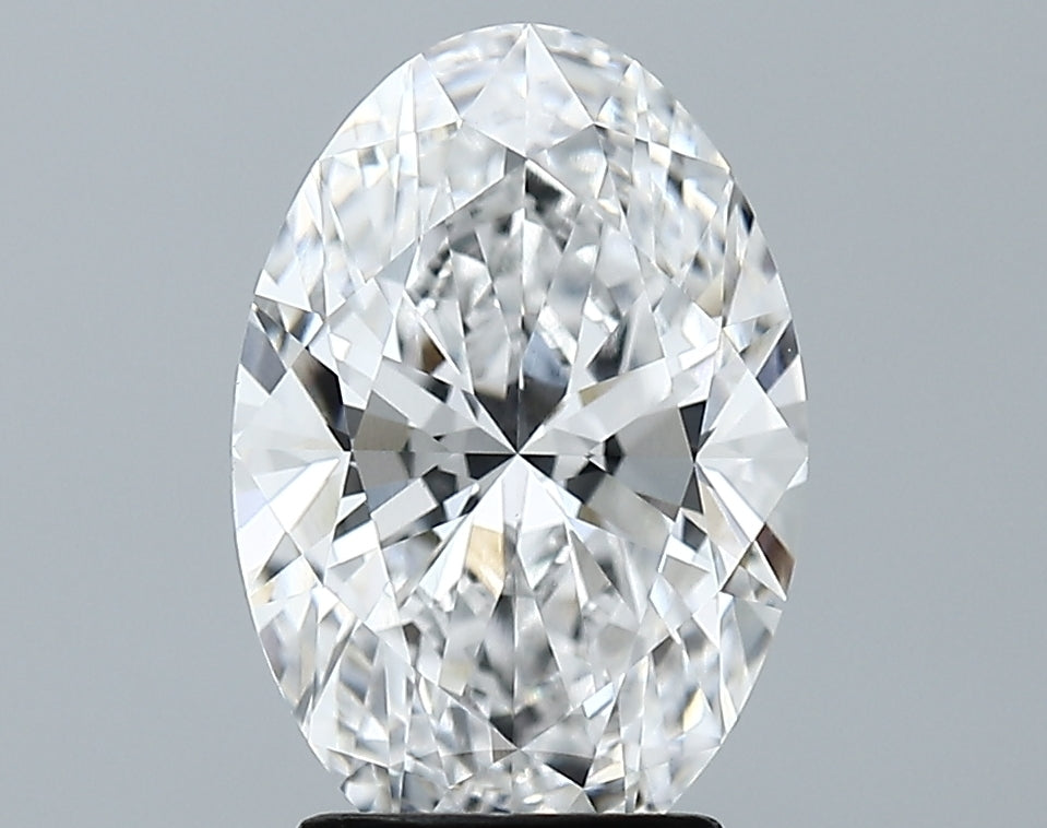 Lab-Grown 2.77 Carat Oval Shape Diamond color D Clarity VVS2 With GIA Certificate, precious stones, engagement diamonds