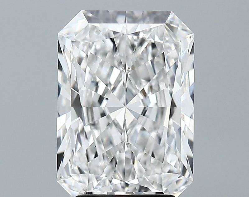 Lab-Grown 3.59 Carat Radiant Cut Diamond color E Clarity VS2 With GIA Certificate, precious stones, engagement diamonds