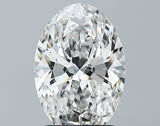 Lab-Grown 2.20 Carat Oval Shape Diamond color E Clarity VS2 With GIA Certificate, precious stones, engagement diamonds