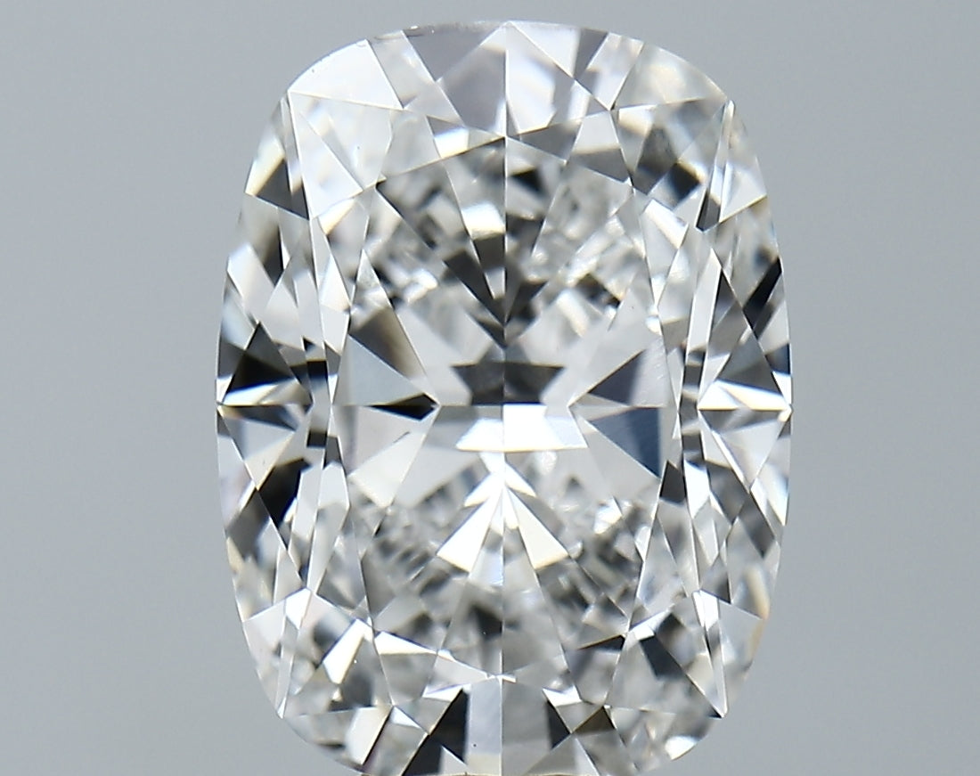 Lab-Grown 5.97 Carat Cushion Brilliant Diamond color E Clarity VVS2, precious stones, engagement diamonds
