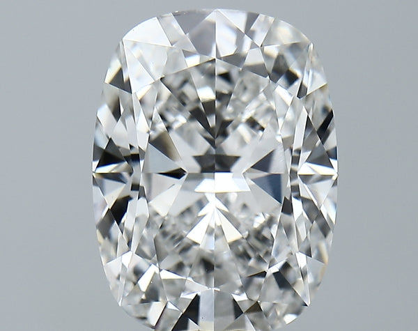 Lab-Grown 5.97 Carat Cushion Brilliant Diamond color E Clarity VVS2, precious stones, engagement diamonds