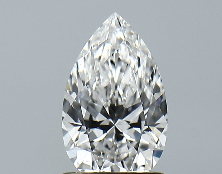 Lab-Grown 1.02 Carat Pear Shape Diamond color E Clarity VVS1, precious stones, engagement diamonds