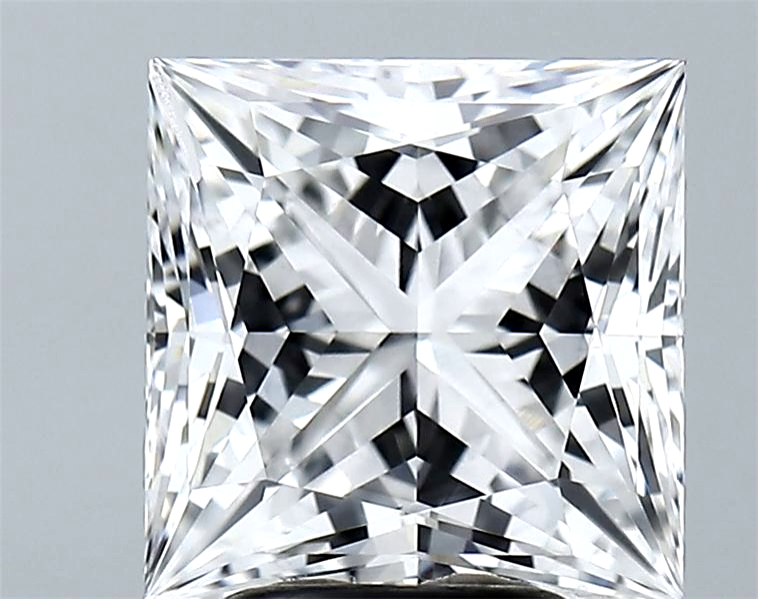 Lab-Grown 3.52 Carat Princess Cut Diamond color E Clarity VVS2, precious stones, engagement diamonds