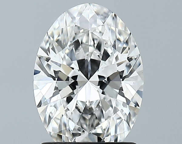 Lab-Grown 1.57 Carat Oval Shape Diamond color E Clarity VVS2 With GIA Certificate, precious stones, engagement diamonds