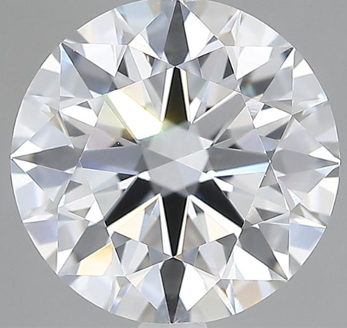 Lab-Grown 2.94 Carat Round Brilliant Diamond color D Clarity VS1 With GIA Certificate, precious stones, engagement diamonds
